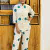 New Design Rama Colour Round Design Co-ord Set