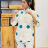 New Design Rama Colour Round Design Co-ord Set - Image 3