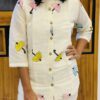 Khadi Cotton Umbrella Design Co Ord Set - Image 4