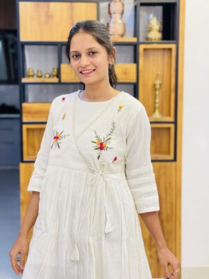 Playful Khadi Cotton Top