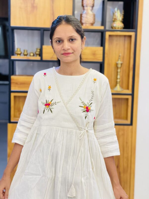 Playful Khadi Cotton Top - Image 2