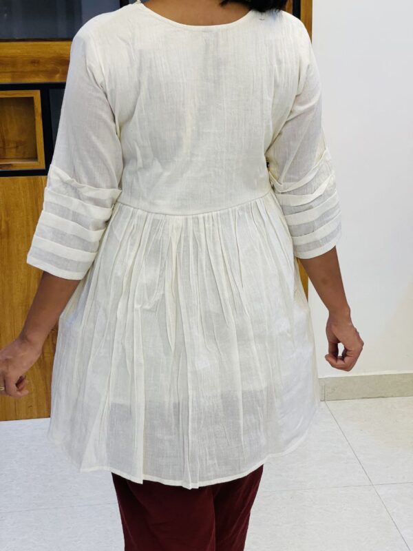 Playful Khadi Cotton Top - Image 3