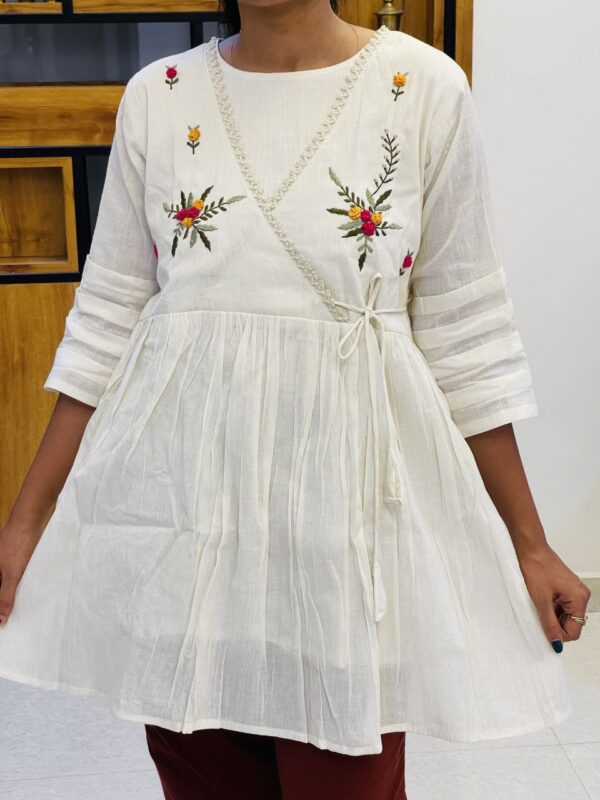 Playful Khadi Cotton Top - Image 4