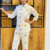 Pure Cotton Khadi Embroidered Co-ord Set