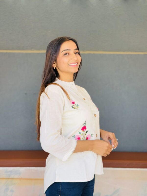 Khadi Cotton Designer Shirt - Image 4