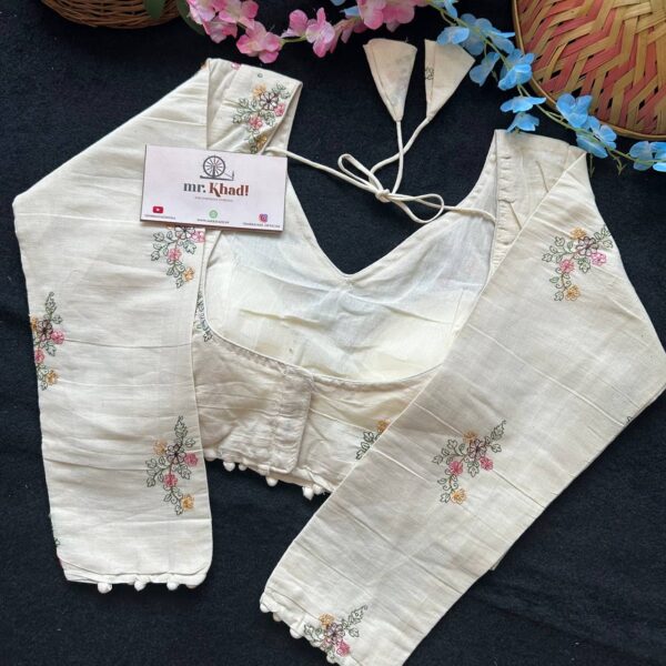 Pure Camric Khadi Cotton Fabric - Image 2