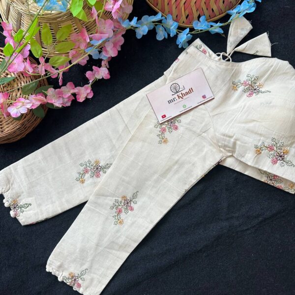 Pure Camric Khadi Cotton Fabric - Image 3