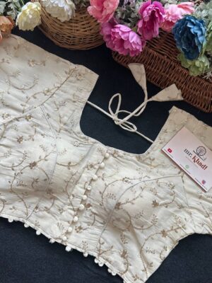 Pure Camric Cotton Diable Blouse