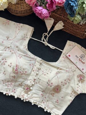 Pure Camric Cotton Diable Blouse