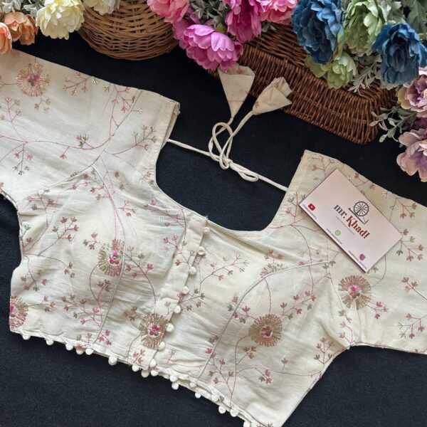 Pure Camric Cotton Diable Blouse