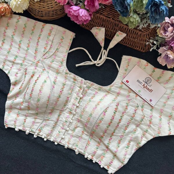 Pure Camric Cotton Diable Blouse
