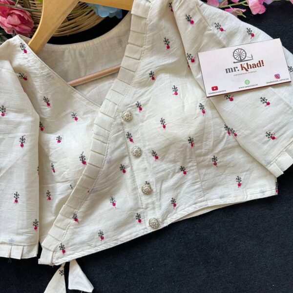 Shreenathji Patchwork Designer Blouse - Image 3