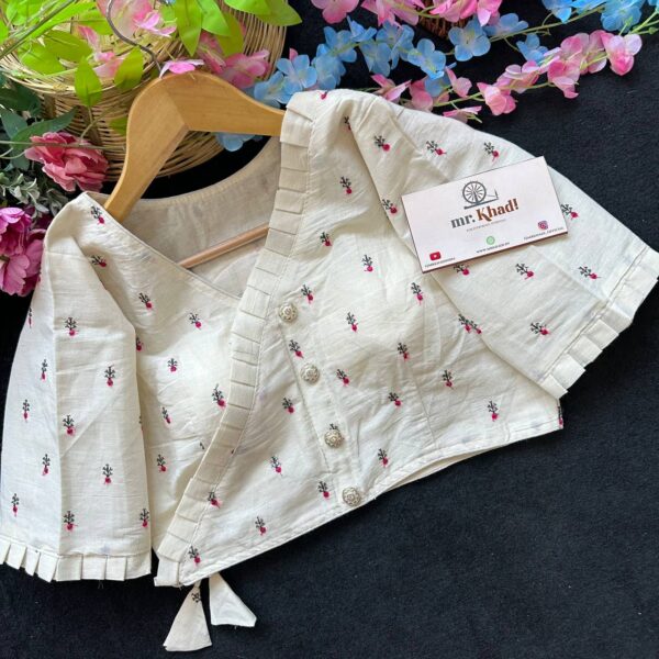 Shreenathji Patchwork Designer Blouse - Image 4