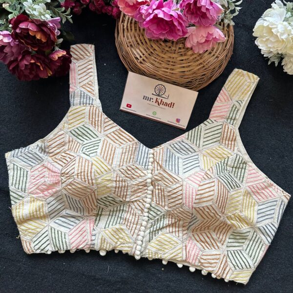 Camric Sleeveless Dyeable Blouse Fabric