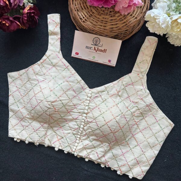 Camric Sleeveless Dyeable Blouse Fabric
