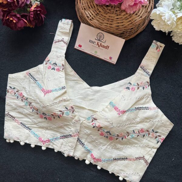 Camric Sleeveless Designer Blouse - Image 3