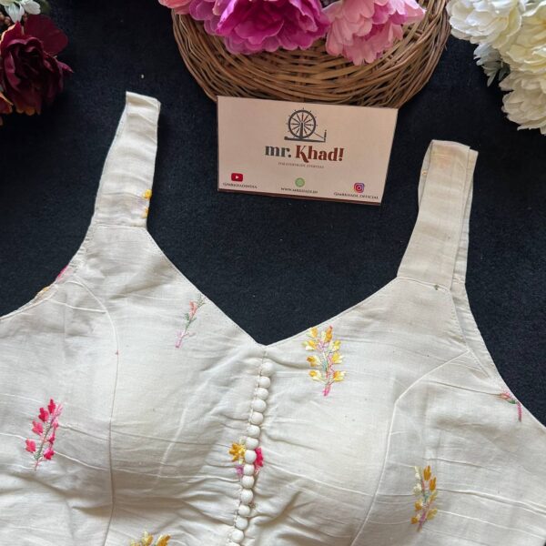 Camric Sleeveless Designer Blouse - Image 2