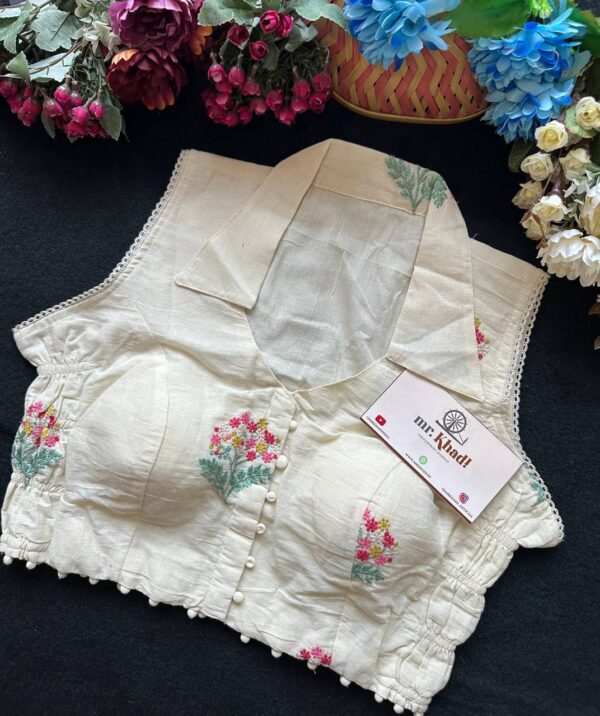 Designer Khadi Blouse