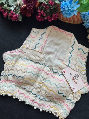 Zig Zag Designer Blouse