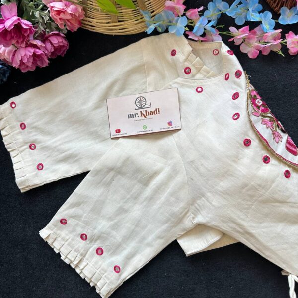 Shreenathji Patchwork Designer Fancy Mirror Work Blouse - Image 5