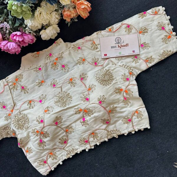Gotta Pati Work Designer Blouse - Image 2