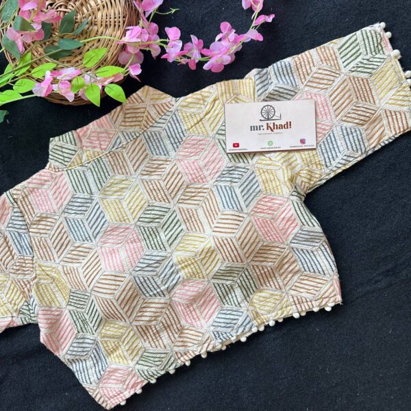 Multi Work Designer Blouse - Image 2