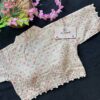 Pink Sequined Designer Blouse - Image 3