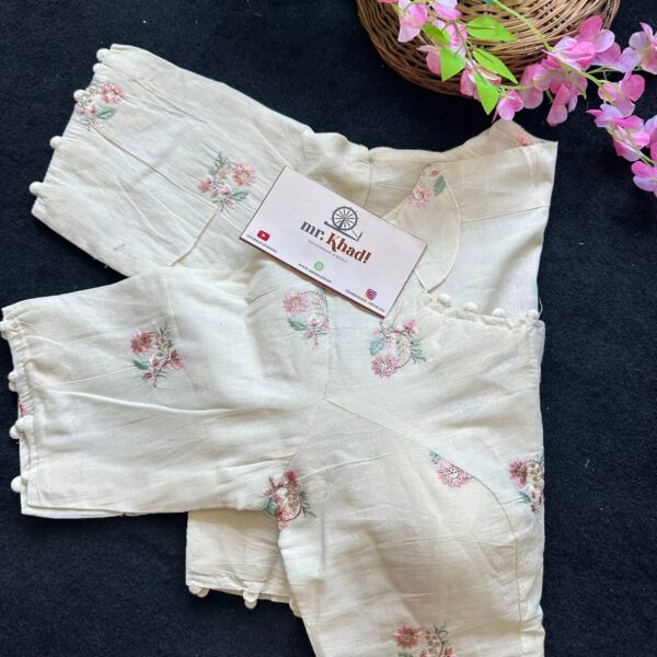 Light Pink Designer Blouse - Image 3