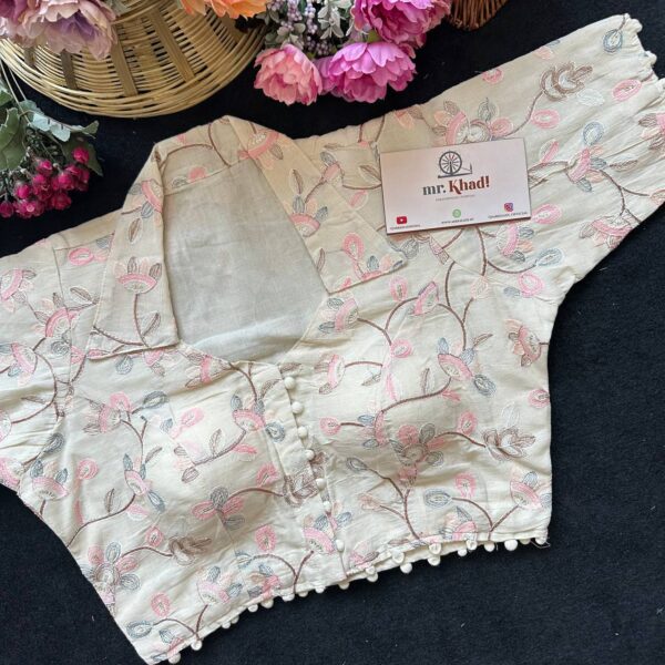 Elegant Pink Designer Blouse