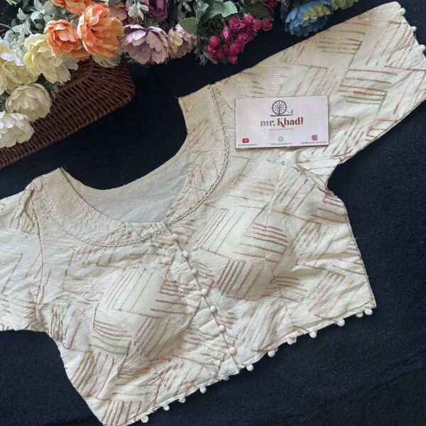 Pure Camric Cotton Diable Blouse