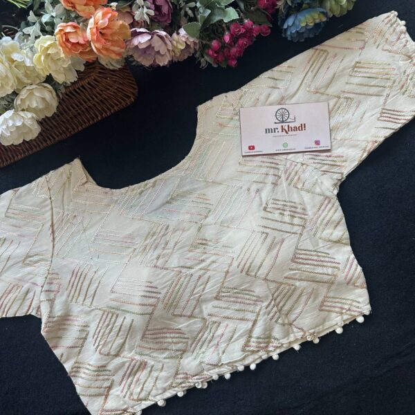 Pure Camric Cotton Diable Blouse - Image 2