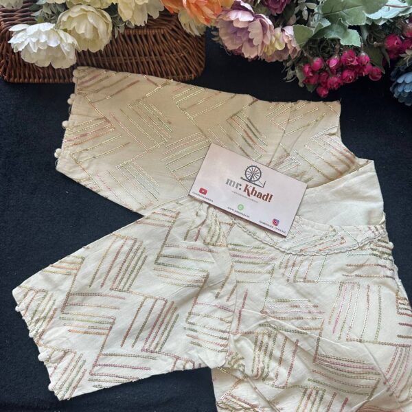 Pure Camric Cotton Diable Blouse - Image 3