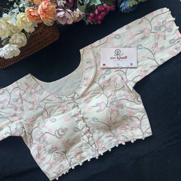 Pure Camric Cotton Diable Blouse