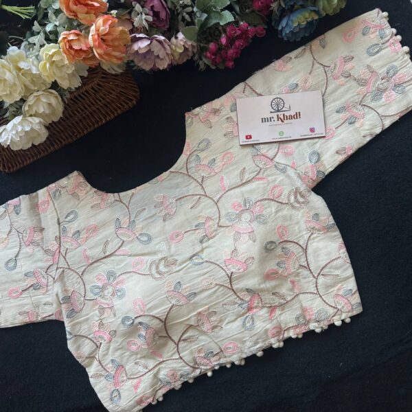 Pure Camric Cotton Diable Blouse - Image 2