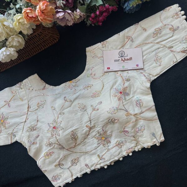 Gotta Patti Work Designer Blouse - Image 2