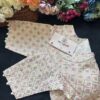 Elegant Pink Chex Design Blouse - Image 3