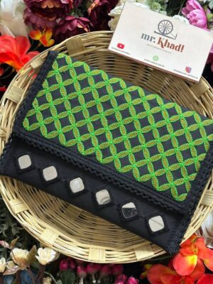 Handmade Mirror Work Purse