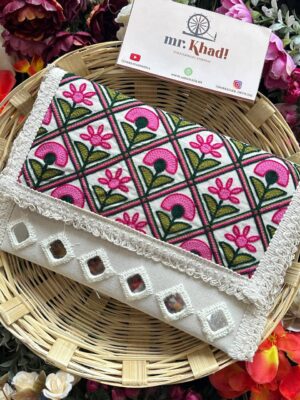 Handmade Mirror Work Bag