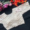Zig Zag Designer Blouse - Image 2