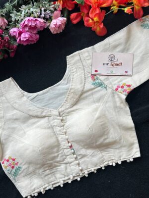 Pure Camric Cotton Diable Blouse