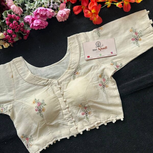 Pure Camric Cotton Diable Blouse