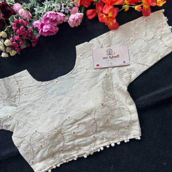 Designer Sequined Blouse - Image 2