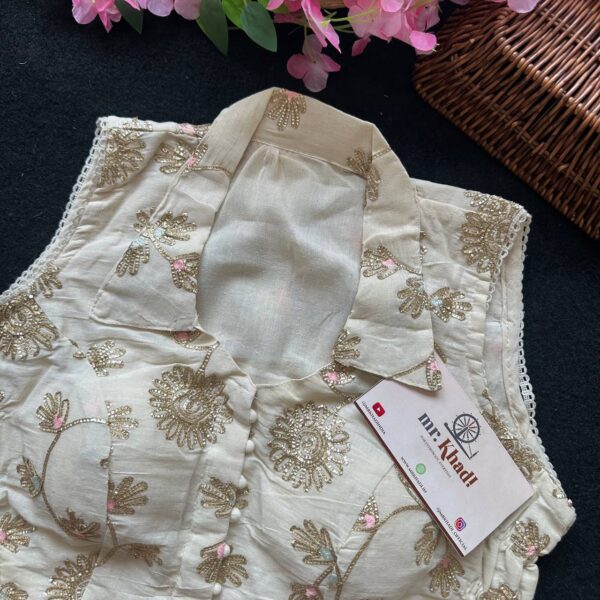 Gotta Patti Work Designer Blouse - Image 2