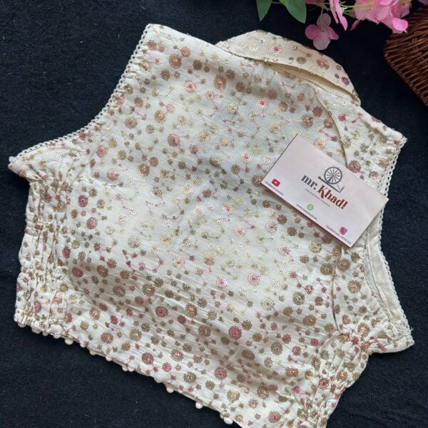 Sequnce Butti Stretchable Blouse - Image 2