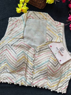 Stylish Stretchable Khadi Blouse