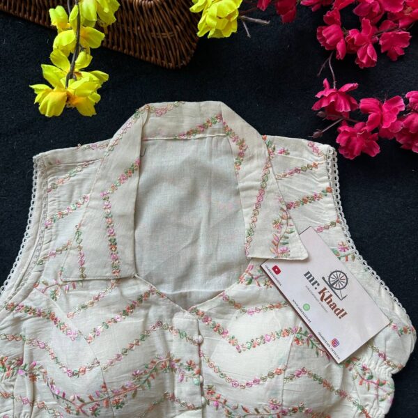 Zigzag Designer Blouse - Image 3