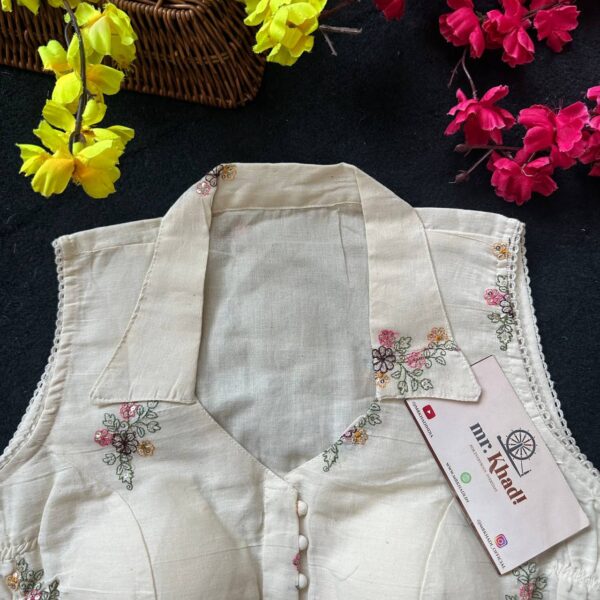 Colorful Designer Blouse - Image 2