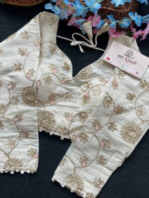 Khadi Cotton Gotta Patti Blouse