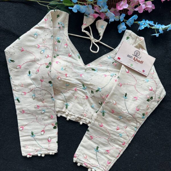 Cotton Colorful Desgin Blouse