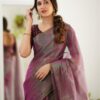 Tissue Cotton New Look Saree - Image 5